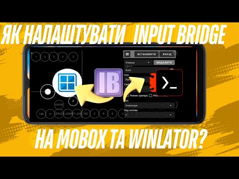 Видео: Як Налаштувати Input Bridge на емулятори mobox та winlator?. Детальна інструкція.