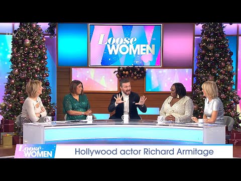 Видео: Ричард Армитидж в шоу Loose Women 29.12.2023