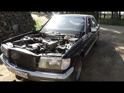 Видео: Мерседес W126 на1jzge vvti ч. 3, подготовка проводки ,почистили печку.