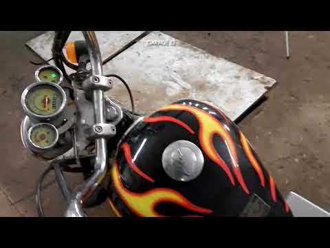 Видео: -= КИТАЙСКИЙ МОПЕД - ЧОППЕР =- ГОТОВ!