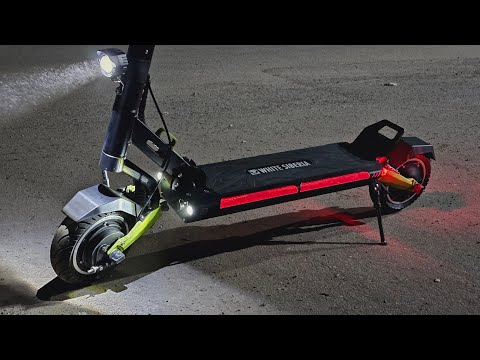 Видео: Электросамокат White Siberia Sputnik. Лучший бюджетный полноприводный самокат 2023.