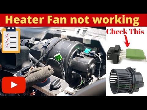 Видео: Снятие вентилятора и резистора нагнетателя воздуха Ford Transit