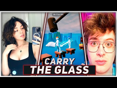 Видео: КОРЯ И ДЕНЖЕР ЛЁХА ПЫТАЮТСЯ НЕ РАЗБИТЬ СТЕКЛО | Carry the glass
