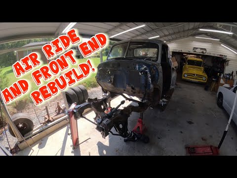 Видео: Шасси для замены пневмоподвески Chevrolet 3100 1949 года, часть 1