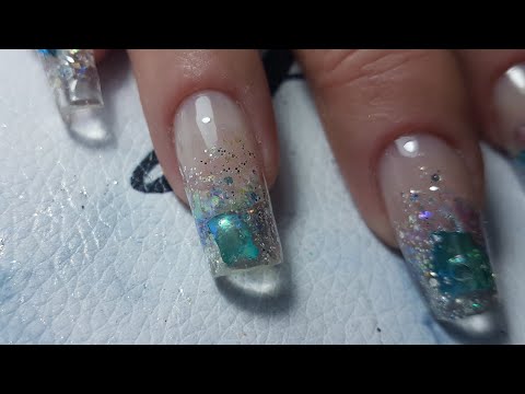 Видео: НАРАЩИВАНИЕ НА НОВЫЕ АРОЧНЫЕ ВЕРХНИЕ ФОРМЫ 2 В 1/НАКОСЯЧИЛА/АКВАРИУМ