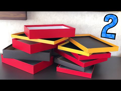 Видео: Я впервые высказал эти идеи! 😍 | 2 шикарные идеи с картонными коробками