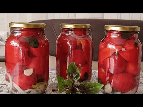 Видео: 🍅«Консервированные помидоры с аспирином — секрет вкусного рассола!»