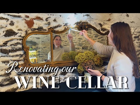 Видео: БОЛЬШОЕ преображение 😍🏰🍷 РЕМОНТ винного погреба