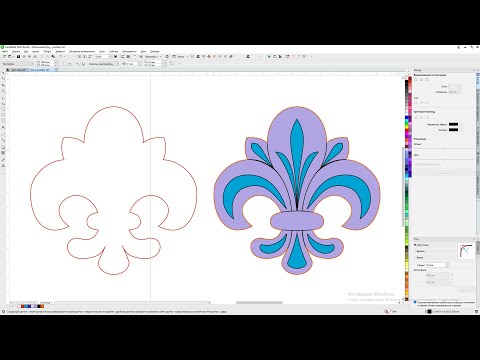 Видео: Как создать внешнюю граница или ободок-рамку для нескольких объектов. Corel Draw от Деревяшкина
