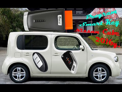 Видео: Добавление смарт-ключа на Nissan Cube. Program smart key Nissan Cube, Mini OBD. Екатеринбург.