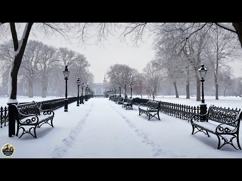 Видео: Падал снег! Волшебная музыка зимы. Самая красивая мелодия на свете! А снег кружил и падал #музыка