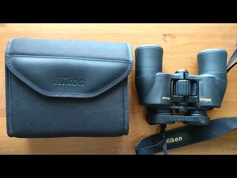 Видео: Бинокль Nikon 10x42 Aculon A211.