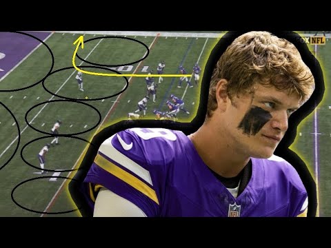 Видео: Фильм: Как Джей Джей Маккарти играл за «Миннесота Вайкингс» против «Балтимор Рэйвенс»