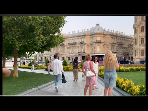 Видео: Баку🧡 НАЖАТь❗️Прогулка #azerbaijan #travel #баку #walkingtour #азербайджан #baku