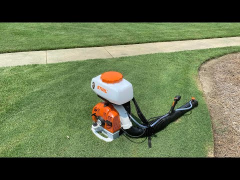 Видео: Обзор ранцевого воздуходува/распылителя Sthil SR 430