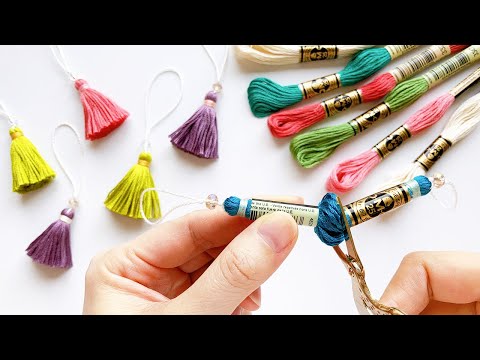 Видео: Как сделать кисточки ｜ How to Make Mini Tassels - DIY