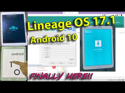 Видео: Как установить Lineage OS 17.1 - Android 10 Q на Samsung Galaxy Tab S2