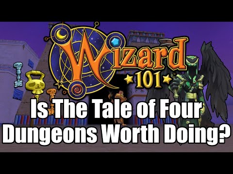 Видео: Стоит ли проходить «Четыре подземелья» в Wizard101?