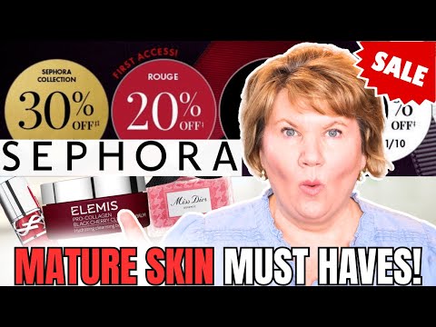 Видео: 30 УДИВИТЕЛЬНЫХ СРЕДСТВ ОСЕННЕЙ РАСПРОДАЖИ Sephora 2025 ДЛЯ ЗРЕЛОЙ КОЖИ СТАРШЕ 50 ЛЕТ 💕