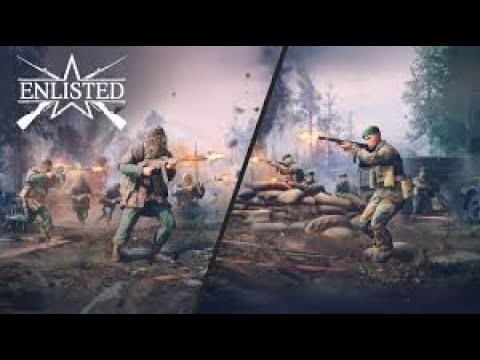 Видео: воюем в enlisted!