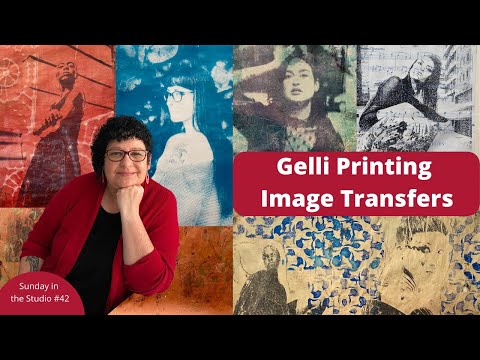 Видео: Возникли проблемы с переносом изображений на принтер Gelli Printing? Это поможет