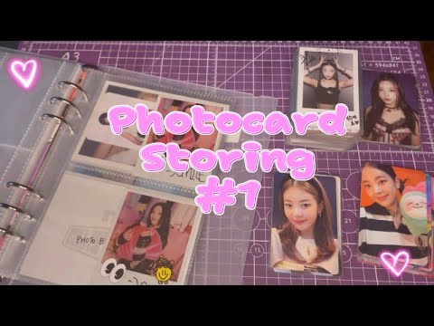 Видео: : k-pop photocard storing #1 | организация кпоп фотокарт | itzy