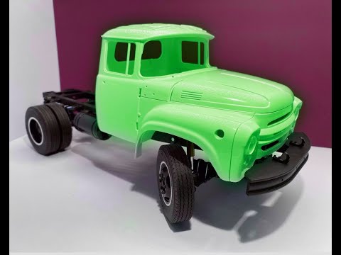 Видео: Сборка ЗиЛ-130 масштаб 1:12 ZIL-130 RC KingKong (часть3 )