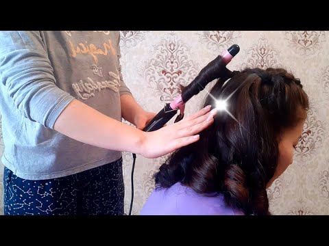 Видео: 💆‍♀️ Асмр - Заплетаю косички Сестрёнке и делаю Кудри | Тихий Шёпот