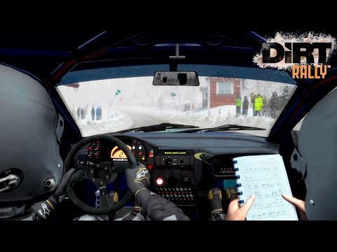 Видео: Прохождение Dirt Rally кокпит+вебка | Subaru Impreza, Швеция, этап 5-8 | #13