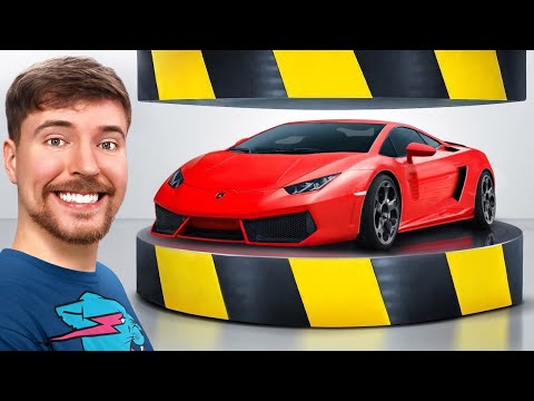 Видео: Гидравлический Пресс Vs Lamborghini