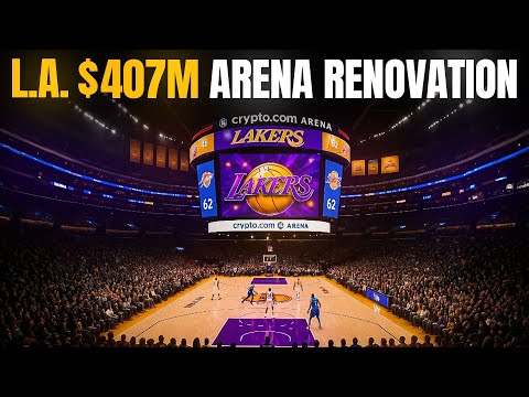 Видео: Реконструкция арены в Лос-Анджелесе стоимостью 407 миллионов долларов