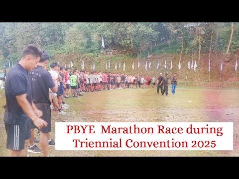 Видео: Молодежный марафонский забег PBYE для мальчиков в рамках 45-го трёхгодичного съезда 2025 года