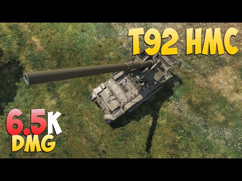 Видео: T92 HMC - 0 Kills 6.5K DMG - Ненавистный! - Мир Танков