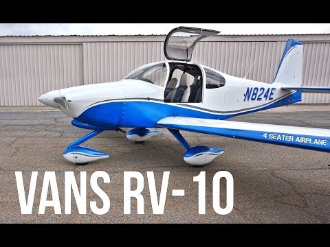 Видео: Vans RV-10. Лучший бюджетный самолёт с отличными летными характеристиками