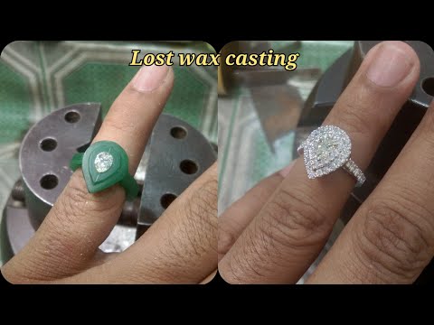 Видео: литье ювелирных изделий по выплавляемым моделям || ювелирные изделия с микрофиксацией