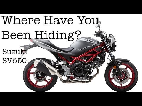 Видео: Где ты прятался? Тест-драйв мотоцикла Suzuki SV650. Обзор.