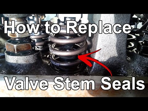 Видео: Как заменить маслосъемные колпачки, не снимая головку блока цилиндров | Технический совет 09