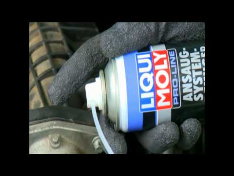 Видео: Очиститель впуска дизельного двигателя