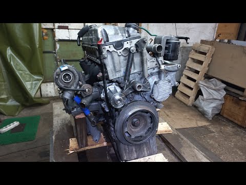 Видео: ДВС mercedes Vito.2.3TD на sprinter. (подготовка мотора видеоотчёт)