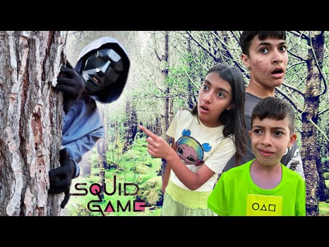 Видео: Фронтмен из Игры в Кальмара преследует нас! Хочет вернуть нас в Игру!