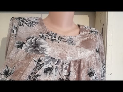 Видео: 50 размерда кокетка куйлак бичиб тикамиз Шьём платье кокеткь ve sew a dress