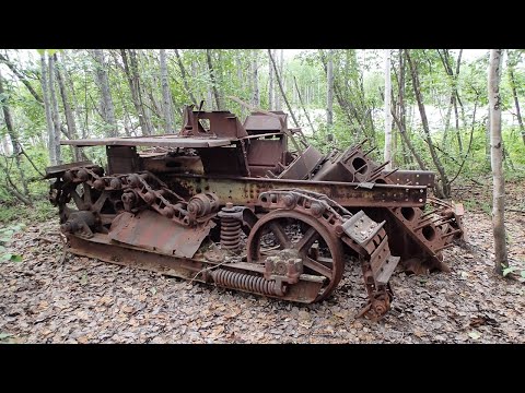 Видео: ВЕСЬ КОЛХОЗ ЧИНИЛ ТУТ ТРАКТОРА! НЕ ЗРЯ ПРИЕХАЛ НА ЭТОТ ПОЛЕВОЙ СТАН! Коп металлолома