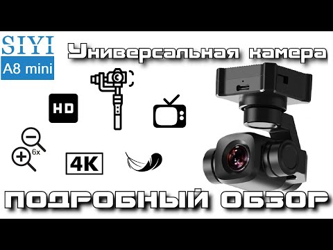 Видео: Самая универсальная FPV-камера. SIYI A8 mini. Подробный обзор.