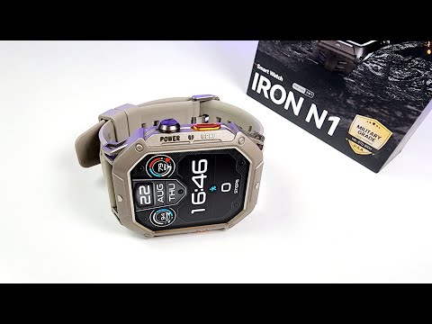 Видео: Прощай Amazfit и Xiaomi я Взял Часы АМОЛЕД и НЕПОТОПЛЯЕМЫЕ! 🔥 Топ НОВИНКА Haylou IRON N1