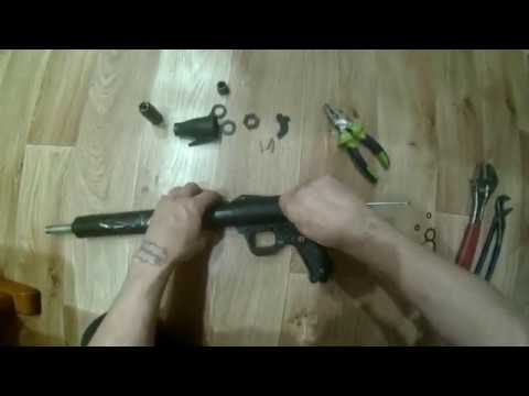 Видео: ремонт подводного ружья Акула