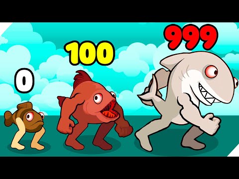 Видео: ЭВОЛЮЦИЯ ВОИНОВ РЫБЫ ДЛЯ БИТВЫ! The Fish vs Grimaze Merge War