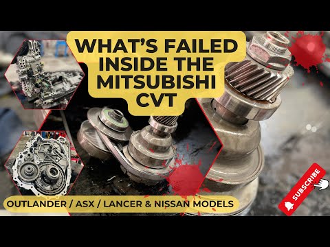 Видео: Проблемы с трансмиссией CVT Mitsubishi #Почему выходит из строя трансмиссия CVT