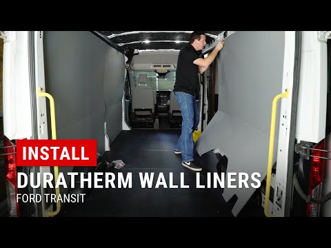Видео: Установка вставок Legend DuraTherm в Ford Transit