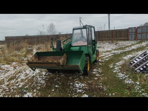 Видео: Телескопический самодельный погрузчик финал