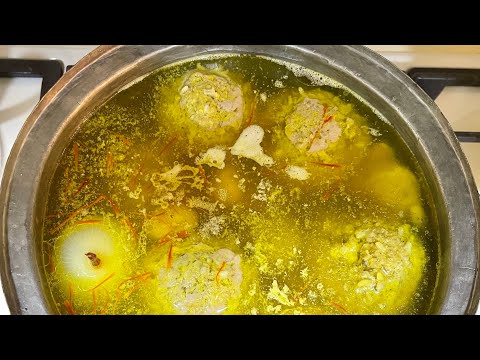 Видео: Азербайджанская кухня. «Кюфта-бозбаш » по бакински. «Bakı Küftə bozbaşı”